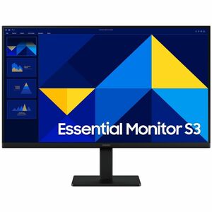 Monitor LCD Samsung Essential S3 S24D300GAL 24" Class Full HD - 16:9 - Negro - 61cm (24") Viewable - Tecnología conmutació