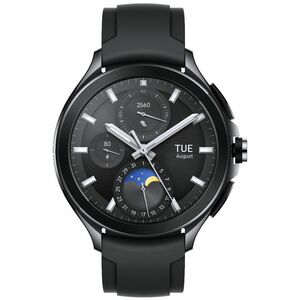 WATCH 2 PRO-4G LTE BLACK CASE-BLACK FLUORRUBR STRAP