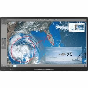 SMART Board M055-V5 Pro Interactive Display, High Secure, TAA - 55" LCD - HyPr Touch Technology - Touchscreen - 16:9 Aspec