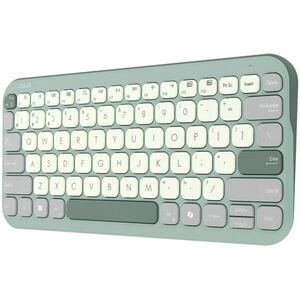Asus Marshmallow KW100-GTL-CP Keyboard - Wireless Connectivity - Green Tea Latte - Scissors Keyswitch - Bluetooth - 5 - 10
