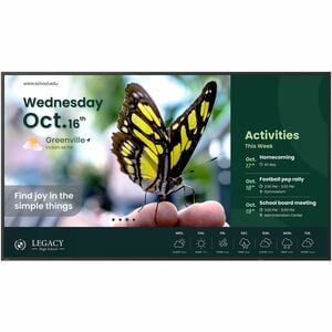 BenQ ST5504 1397 mm LCD Digital-Signage-Display - 18 Stunden / 7 Tage Betrieb - Energy Star - Advanced Super Dimension Swi