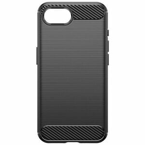 Coque DLH Energy - pour Apple iPhone 16e Smartphone - Noir - Silicium, silicone