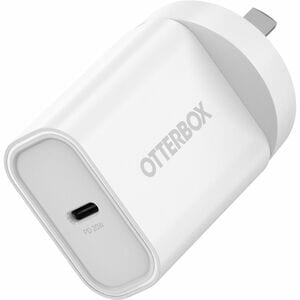 OtterBox 20 W AC Adapter - 1 USB Type-C - For Smartphone, Tablet - White
