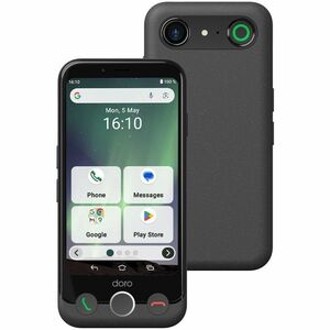 Doro Aurora A10 DSB-0550 64 GB Smartphone - 11,4 cm (4,5 Zoll) 1280 x 720 - Octa-Core 2 GHz - 4 GB RAM - Android 14 - 4G -