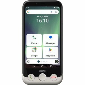 Doro Aurora A10 DSB-0550 64 GB Smartphone - 11,4 cm (4,5 Zoll) LCD 1280 x 720 - Octa-Core 2 GHz - 4 GB RAM - Android 14 - 