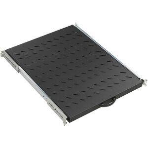 Schneider Electric 1U Rack-mountable Rack Shelf for IT Equipment800 mm Rack Depth - Black - Metal - 30 kg Maximum Weight C