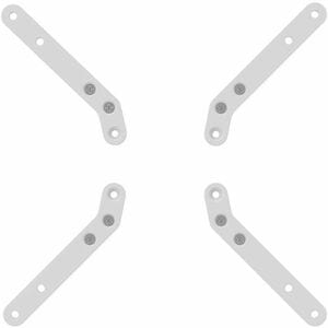 Vogel's MOMO A003 Mounting Extension for Monitor, Mounting Arm - White - Height Adjustable - 100 x 200, 200 x 100 - VESA M