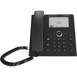 AudioCodes C430HD IP Phone - Corded - Corded - Wall Mountable, Desktop - Black - VoIP - 10.9 cm (4.3") LCD - 2 x Network (