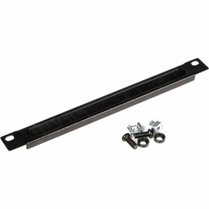 Roline Cable Routing - Jet Black - Cable Duct - 0.5U Rack Height - Steel