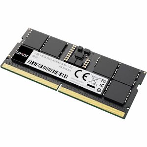 Module mémoire Lexar® DDR5 16 Go 262 broches So-DIMM 5600 Mbps, CL46, 1,1 V - Emballage sous blister - ECC sur matrice - 2