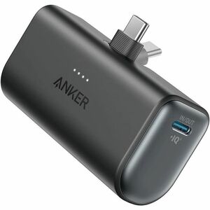 Cargador portátil ANKER Nano A1653 - Negro - Para Smartphone, iPad Air, iPad Pro, iPhone, iPad, AirPod - 5000mAh - 3A - 9 