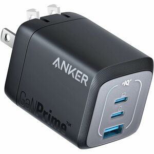 ANKER GaNPrime 67W Adaptador CA - Adaptador universal - 1 USB - 2 USB Type-C - Para Smartphone, Tablet PC, Portátil, MacBook