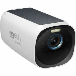 Cámara de red Eufy eufyCam S330 Interior/Exterior 4K - Color - Blanco, Negro, Gris - Infrarrojo/color Visión Nocturna - 38