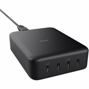 Adattatore CA Trust Maxo - 240 W - Adattatore universale - 4 USB Type-C - Per Computer portatile, Tablet PC, Smartphone, D