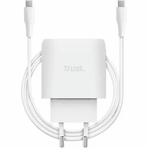 Adattatore CA Trust Maxo - 45 W - Adattatore universale - 1 USB Type-C - Per Smartphone, Tablet PC, Computer portatile - E