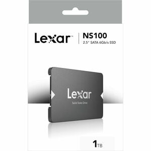 SSD Lexar® NS100 2.5" SATA III (6Gb/s) 1 To - Ordinateur, Notebook, Caméra, Ordinateur de bureau Appareil compatible - 0,4