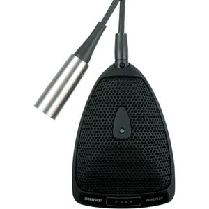 Shure Microflex MX393/O 有线 驻极体电容器 麦克风 - 3.70 m - 50 Hz 到 17 kHz - 全向 - XLR