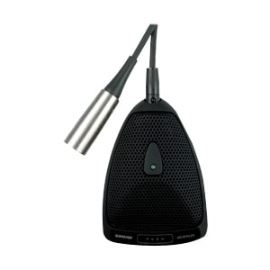 Shure Microflex MX393 有线 驻极体电容器 麦克风 - 3.66 m - 50 Hz 到 17 kHz -28 分贝 - XLR