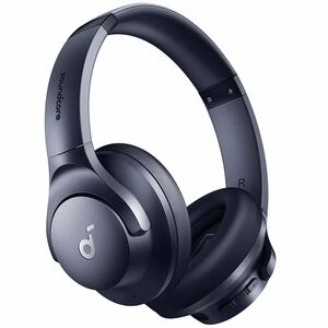 soundcore Q20i Wireless Over-the-head Stereo Headset - Blue - Binaural - Circumaural - Bluetooth - Noise Canceling