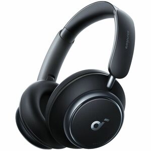 soundcore Space Q45 Wired/Wireless Over-the-head Stereo Headset - Black - Binaural - Circumaural - Bluetooth - Noise Cance