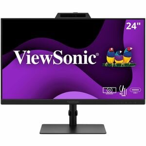 ViewSonic VG2441V 24 Zoll Klasse Webcam Full HD LED-Monitor - 16:9 Format - 60,5 cm (23,8 Zoll) Viewable - SuperClear IPS 