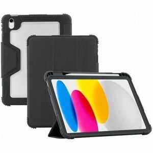 MOBILIS Robust Tasche (Verschlussklappe) für 27,7 cm (10,9 Zoll) Apple iPad (10. Generation) Tablet - Transparent - Stoff 