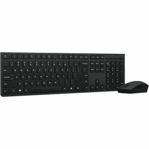 Tastiera e mouse Lenovo Professional - Italiano - USB Tipo A Forbici Wireless Bluetooth/RF 2,40 GHz Tastiera - Grigio - US