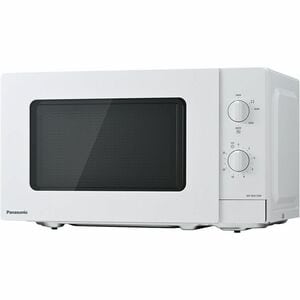 Panasonic NN-SM21QWEPG Single Microwave Oven - White, Brown - 20 L Capacity - Microwave - 5 Power Levels - 800 W Microwave