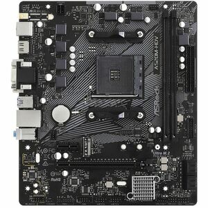 Asrock Placa Base de computador de escritorio ASRock A520M-HDV - AMD A520 Conjunto de Circuitos Integrados - Socket AM4 - Micro ATX - Ryzen 3, Ryzen 5 Processor Supported - 64GB DDR4 SDRAM Maximum RAM - DIMM, UDIMM - 2 x Memory Slots - Gigabit Ethernet - HDMI