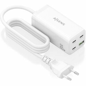 CARGADOR SOBREMESA GAN 100W 3XUSB-C PD3.0 QC5.0 USB-A QC3.0