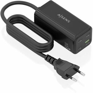 CARGADOR SOBREMESA GAN 100W 3XUSB-C PD3.0 QC5.0 USB-A QC3.0