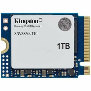 Kingston NV3 1 TB Solid State Drive - M.2 2230 Internal - PCI Express NVMe (PCI Express 4.0 x4) - Notebook, Desktop PC, Ga