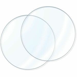 Displex 9H Hybridglas Displayschutz für Garmin - Transparent - 2 Pack - für AMOLED Smartwatch - Bruchsicher, Kratzfest, Fi