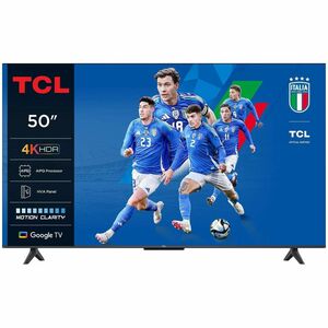 TCL Serie Smart TV 4K Ultra HD 50" 50P69K, Dolby Audio, HDR10+, Google TV. Dimensioni diagonale schermo: 127 cm (50"), Ris