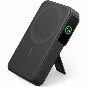 Cargador portátil ANKER MagGo A1654 - Negro - Para iPhone, Dispositivo USB tipo C - 1 x Type-C 15W - 10000mAh - 3.60A - 5 