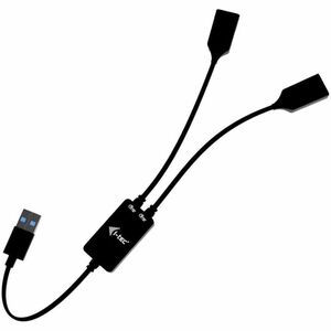 i-tec USB-A Cable HUB 2 port (2x USB-A). Kabellänge: 0,1 m. Anschluss 1: USB A, Anschluss 2: 2 x USB A, USB Version: USB 3
