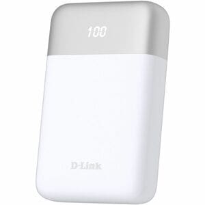 D-Link Powerbank D-Link - Blanc - Pour Nintendo Switch, iPad mini - 1 x Type-C 18W - 10000 mAh - 18 W - Coonecteur USB Type-C - 2 x USB - Slim, Protection Contre la Surtension, Protection contre la surchauffe, Affichage numérique, Protection contre surtensions, Protection Court-Circuit, Protection contre les surcharges. - Blanc