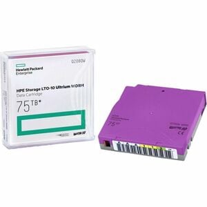HPE Data Cartridge LTO-10 - Rewritable - 20 Pack - Purple - 15104 Tracks - 30 TB (Native) / 75 TB (Compressed) - 1035 m Ta