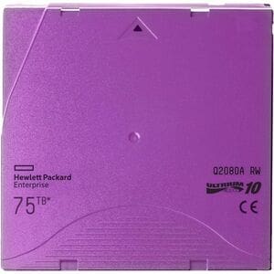 HPE Data Cartridge LTO-10 - Rewritable - 20 Pack - Purple - 15104 Tracks - 30 TB (Native) / 75 TB (Compressed) - 1035 m Ta