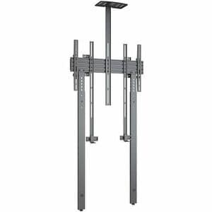 Staffa montaggio ITB per Monitor - Nero - Panorama/Ritratto - Regolabile in altezza - 81,3 cm a 218,4 cm (86") Supporto sc