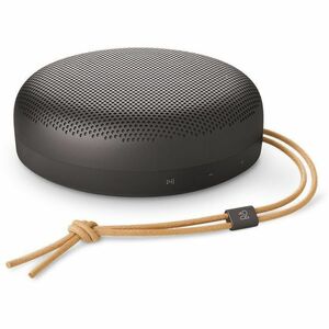 B&O Beosound A1 3rd Gen Bluetooth Speaker System - 60 W RMS - Warm Granite - Wall Mountable - Tabletop - Battery Rechargeable