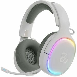 NEWSKILL Aton V2 Wireless Over-the-head Stereo Gaming Headset - White - Binaural - Circumaural - 1000 cm - Bluetooth/RF - 