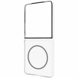 Samsung Case for Samsung Galaxy Z Flip7 Smartphone - Transparent - Retail - Plastic - Wireless Charging Compatible