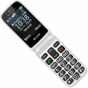 Telefono di funzione Beghelli Salvalavita SLV 20 PLUS - 7,1 cm (2,8") - Flip - SIM-free - Rear Camera: 1,3 Megapixel - 100