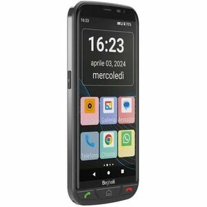 Smartphone Beghelli Salvalavita 55 16 GB - 4G - 14 cm (5,5") LCD - Quad core (4 Core) 1,50 GHz - 2 GB RAM - Nero - Bar - 2