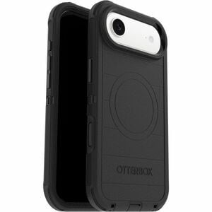 OtterBox Defender Pro Magnets with Camera Control for iPhone 17 Air - Black - Retail Packaging - 7.75 x 4.25 x 0.7 in