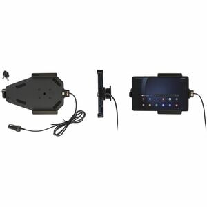 Brodit Tablet PC Tablet PC Holder - Portrait, Landscape - Acrylonitrile Butadiene Styrene (ABS), Acetal Plastic - Black - Key Lock, Tilt/Swivel, Secure, Adjustable Angle, 360° Swivel, Ball Joint