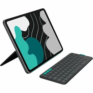 Cover tastiera Logitech Flip Folio (Folio) per 27,9 cm (11") Apple iPadPro11 (2024), iPad Air 11 (2024), iPad Air 11 (2025