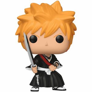 Funko Bleach Pop! Ichigo Kurosaki with Zangetsu Sword - 114.30 mm - Vinyl