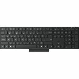 Lenovo 6000 Tastatur - Kabellos Konnektivität - USB Typ-A Schnittstelle - Deutsch, Schweizer Französisch - Schwarz - Kuppe